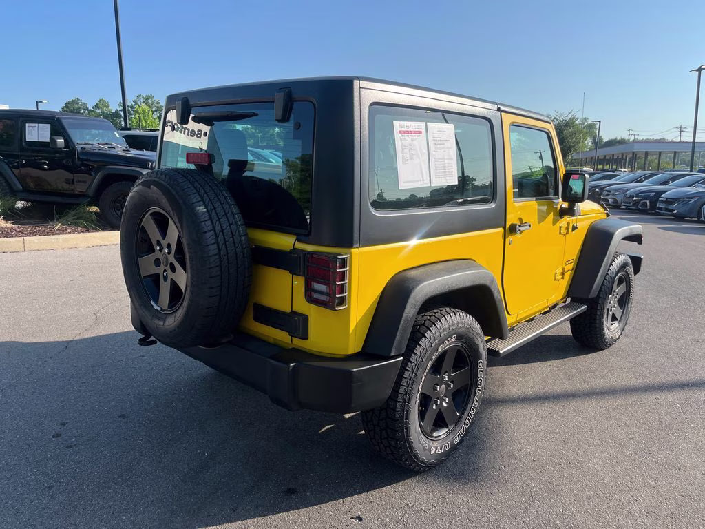 2011 Detonator Yellow Clearcoat Jeep Wrangler Sport 4X4 SUV