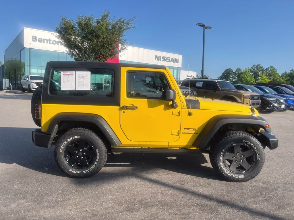 2011 Detonator Yellow Clearcoat Jeep Wrangler Sport 4X4 SUV