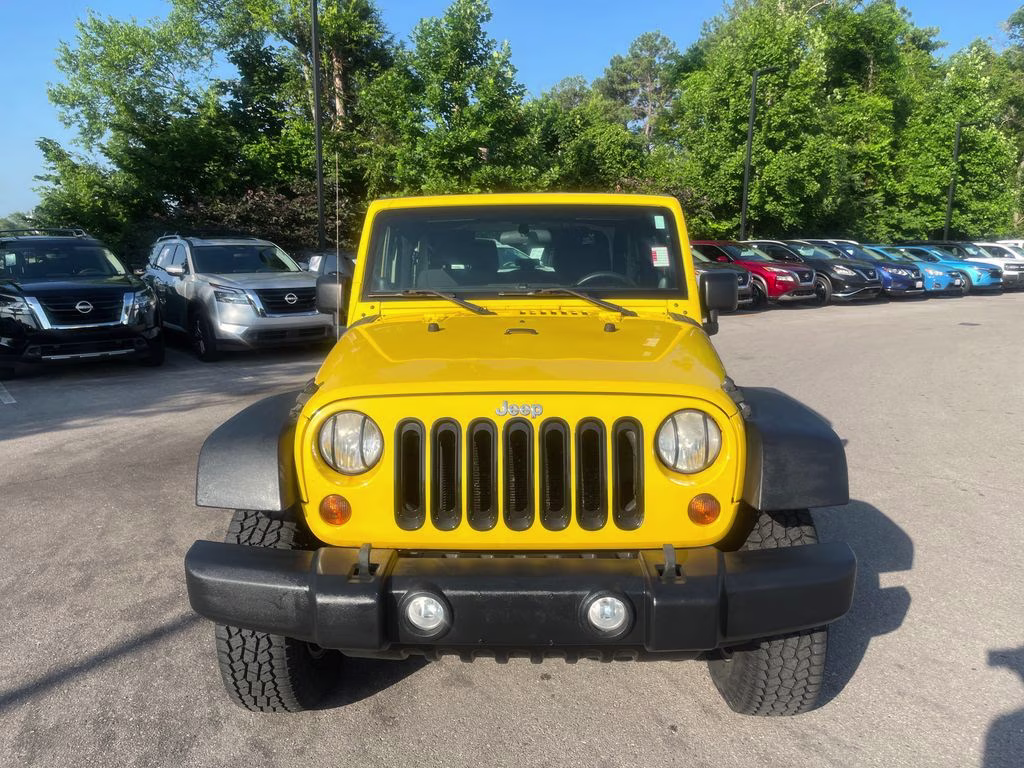 2011 Detonator Yellow Clearcoat Jeep Wrangler Sport 4X4 SUV