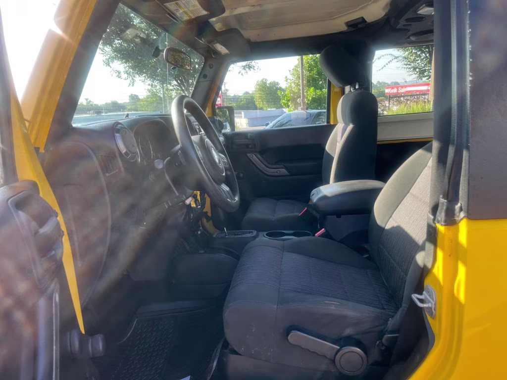 2011 Detonator Yellow Clearcoat Jeep Wrangler Sport 4X4 SUV