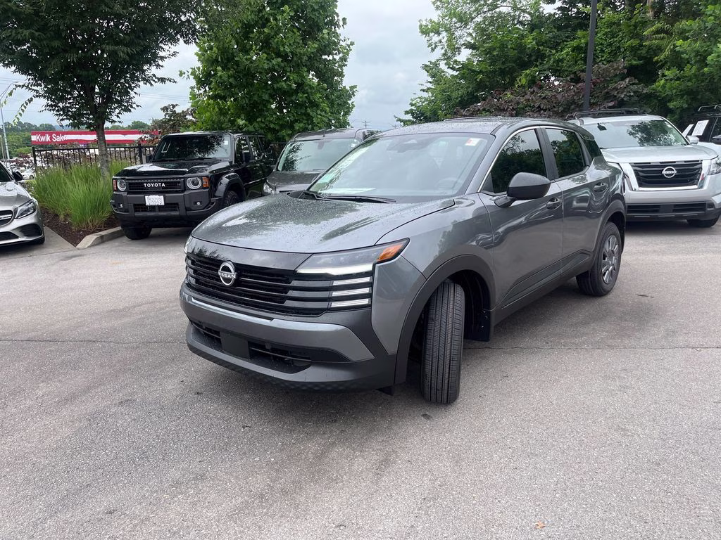 2026 Gun Metallic Nissan Kicks S FWD SUV
