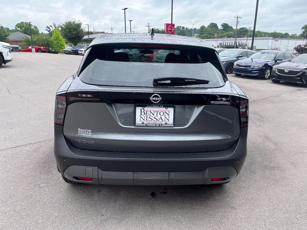 2026 Gun Metallic Nissan Kicks S FWD SUV