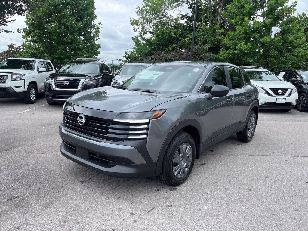 2026 Gun Metallic Nissan Kicks S FWD SUV