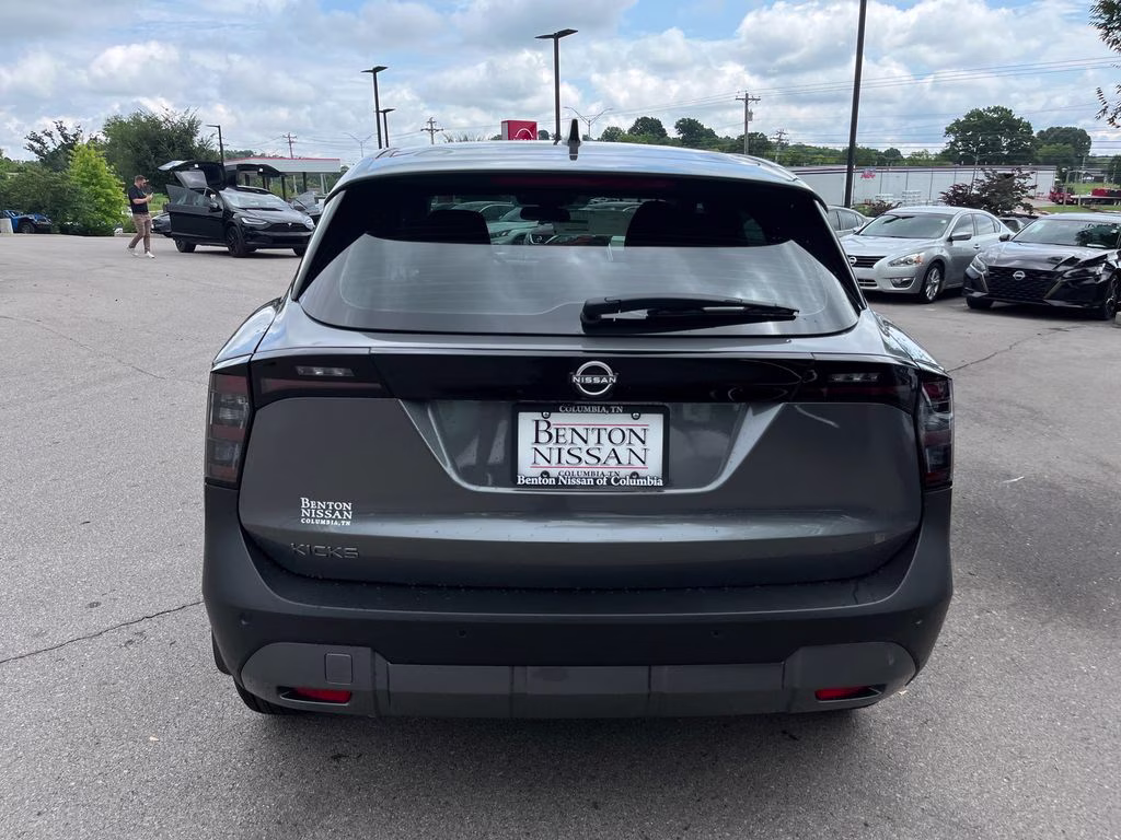 2026 Gun Metallic Nissan Kicks S FWD SUV