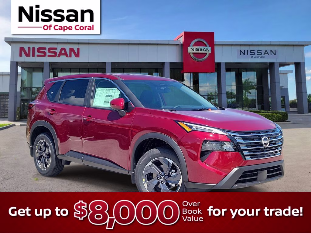 2026 Scarlet Ember Tintcoat Nissan Rogue SV FWD SUV