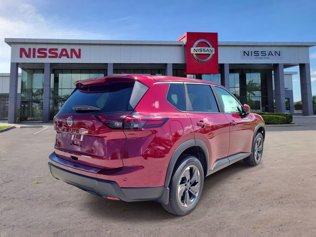 2026 Scarlet Ember Tintcoat Nissan Rogue SV FWD SUV