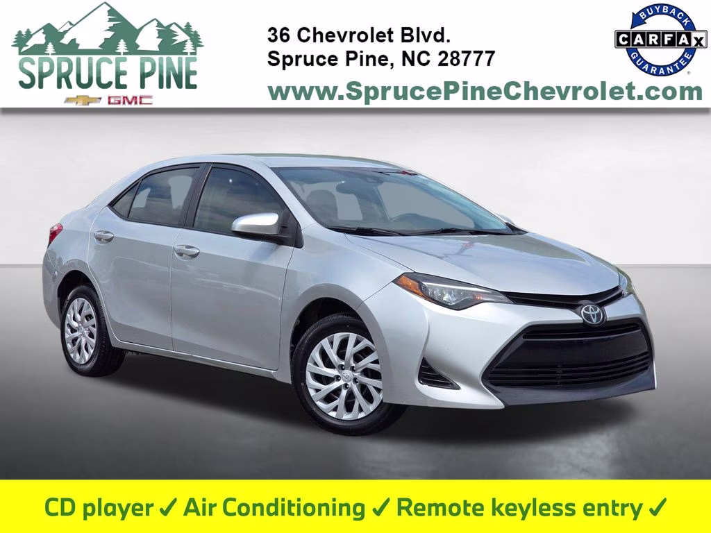 2019 Classic Silver Metallic Toyota Corolla LE FWD Sedan