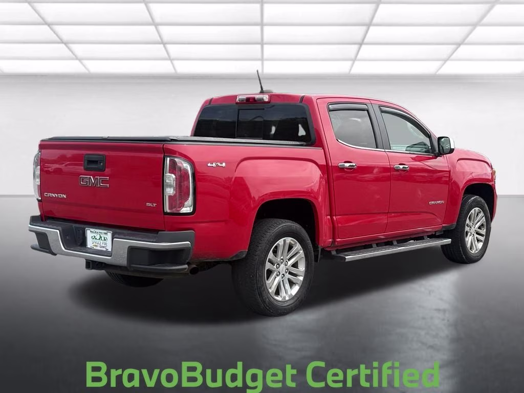 2016 Cardinal Red GMC Canyon SLT 4X4 Truck