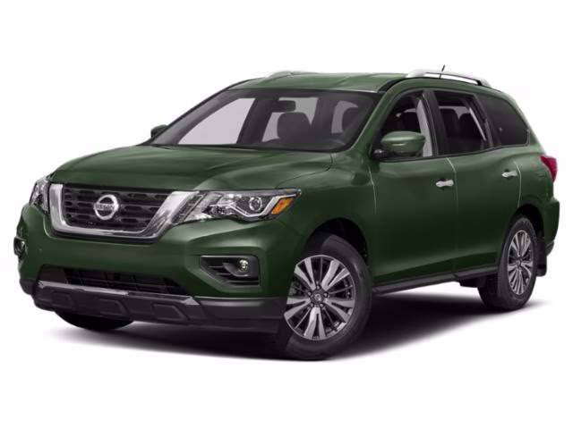 2019 Midnight Pine Metallic Nissan Pathfinder SV FWD