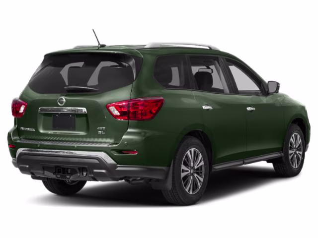 2019 Midnight Pine Metallic Nissan Pathfinder SV FWD