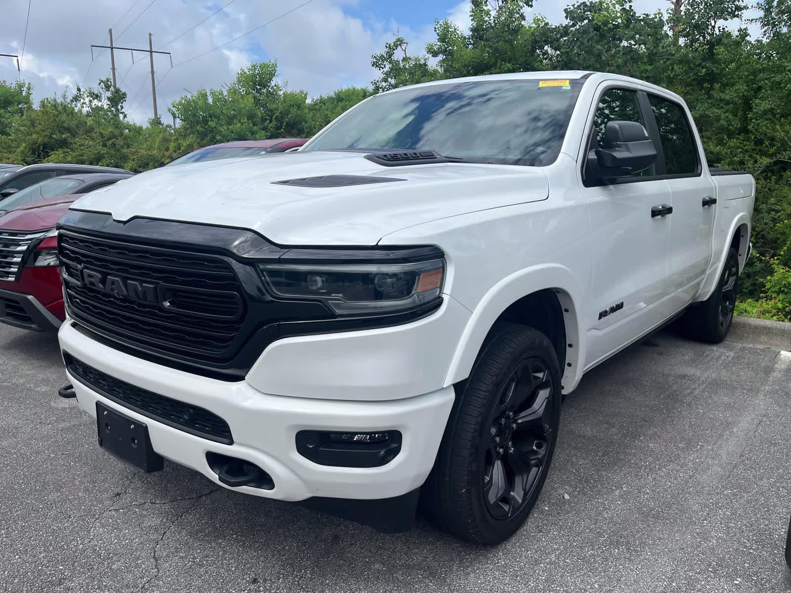 2024 Ivory White Tri-Coat Pearlcoat Ram 1500 Limited 4X4 Truck