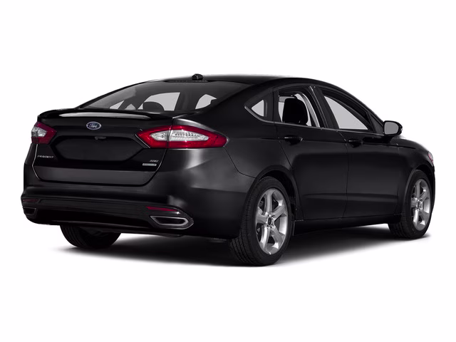 2016 Black Ford Fusion SE AWD Sedan