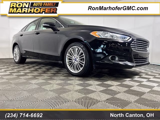 2016 Shadow Black Ford Fusion SE AWD Sedan