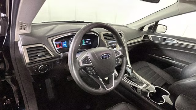 2016 Shadow Black Ford Fusion SE AWD Sedan
