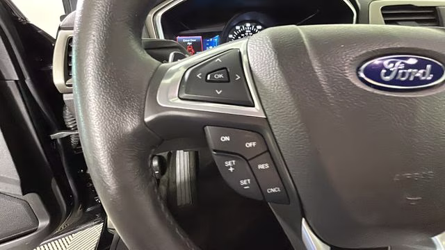 2016 Shadow Black Ford Fusion SE AWD Sedan