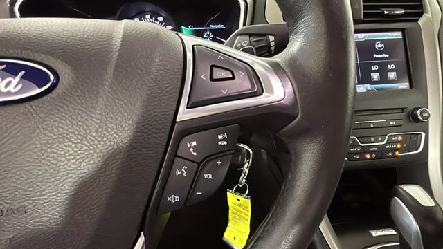 2016 Shadow Black Ford Fusion SE AWD Sedan