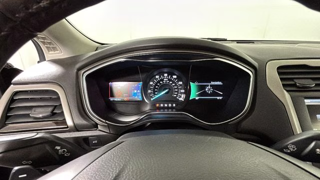 2016 Shadow Black Ford Fusion SE AWD Sedan