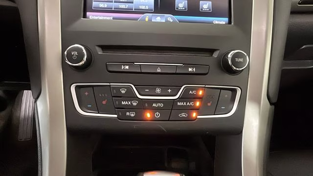 2016 Shadow Black Ford Fusion SE AWD Sedan