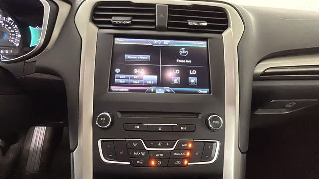 2016 Shadow Black Ford Fusion SE AWD Sedan