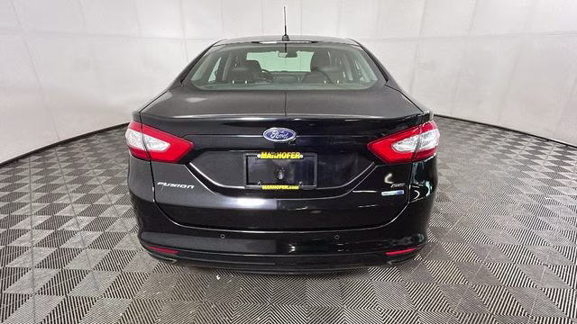 2016 Shadow Black Ford Fusion SE AWD Sedan