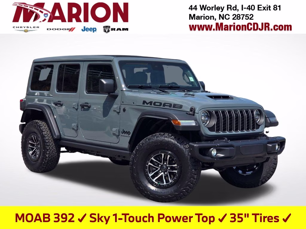 2026 Anvil Clear Coat Jeep Wrangler Moab 392 4X4 SUV