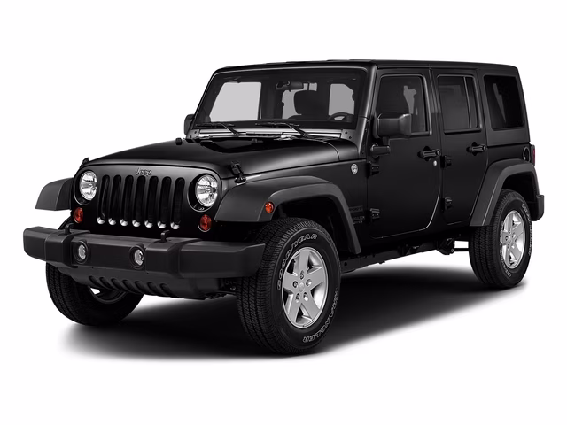 2017 Black Clearcoat Jeep Wrangler Unlimited Willys 4X4 SUV