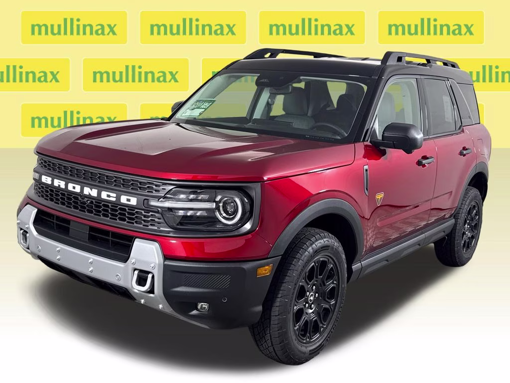 2026 Ruby Red Metallic Tinted Clearcoat Ford Bronco Sport Badlands 4X4 SUV