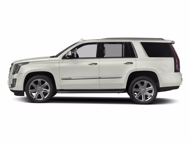 2017 Crystal White Tricoat Cadillac Escalade Base RWD SUV