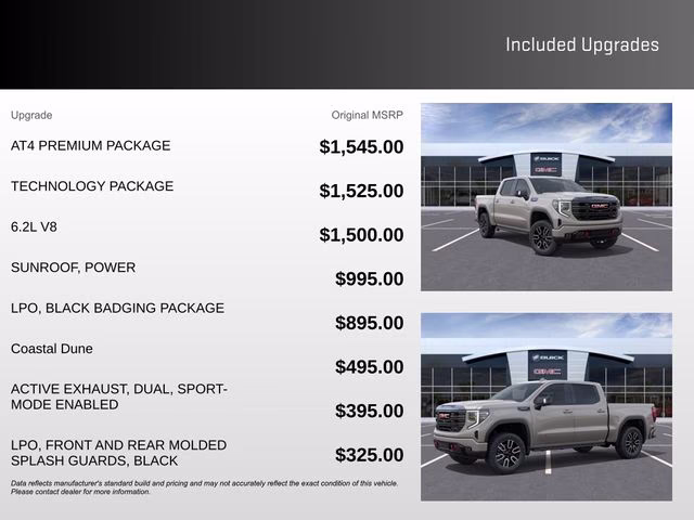 2026 Coastal Dune GMC Sierra 1500 AT4 4X4 Truck