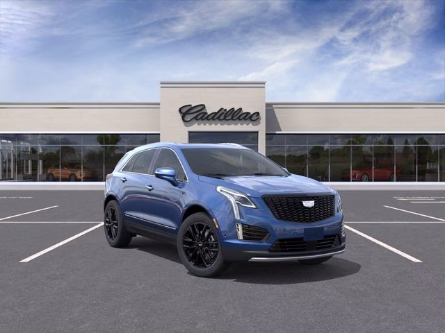 2026 Opulent Blue Metallic Cadillac XT5 Premium Luxury AWD SUV