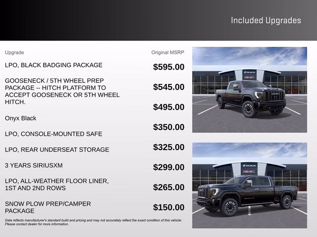 2026 Onyx Black GMC Sierra 2500HD Denali Ultimate 4X4 Truck