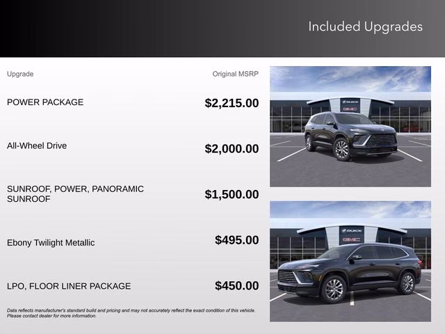 2026 Ebony Twilight Metallic Buick Enclave Preferred FWD SUV