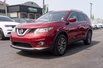 2016 Red Nissan Rogue SL AWD SUV
