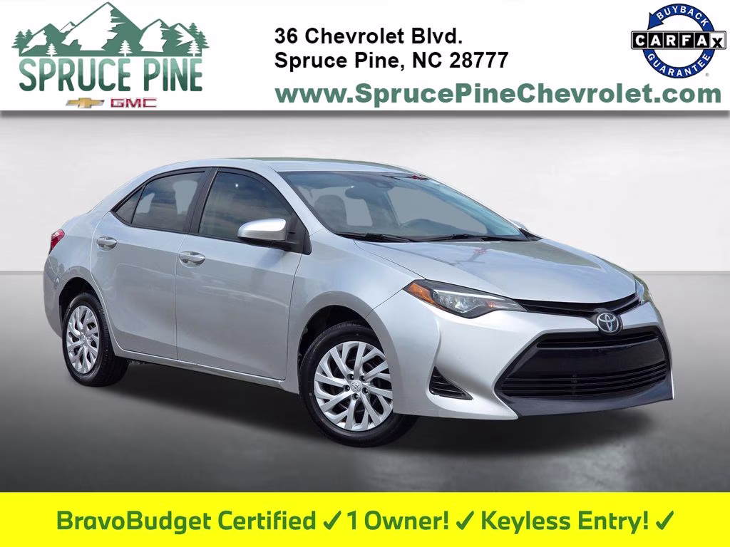 2019 Classic Silver Metallic Toyota Corolla LE FWD Sedan