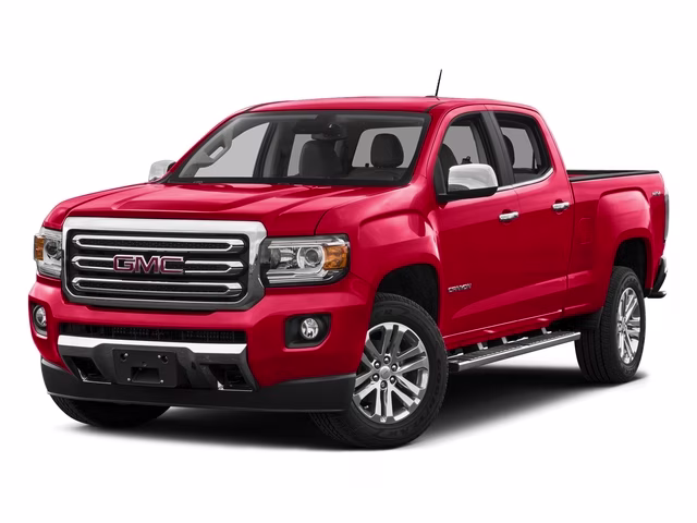 2016 Cardinal Red GMC Canyon SLT 4X4 Truck