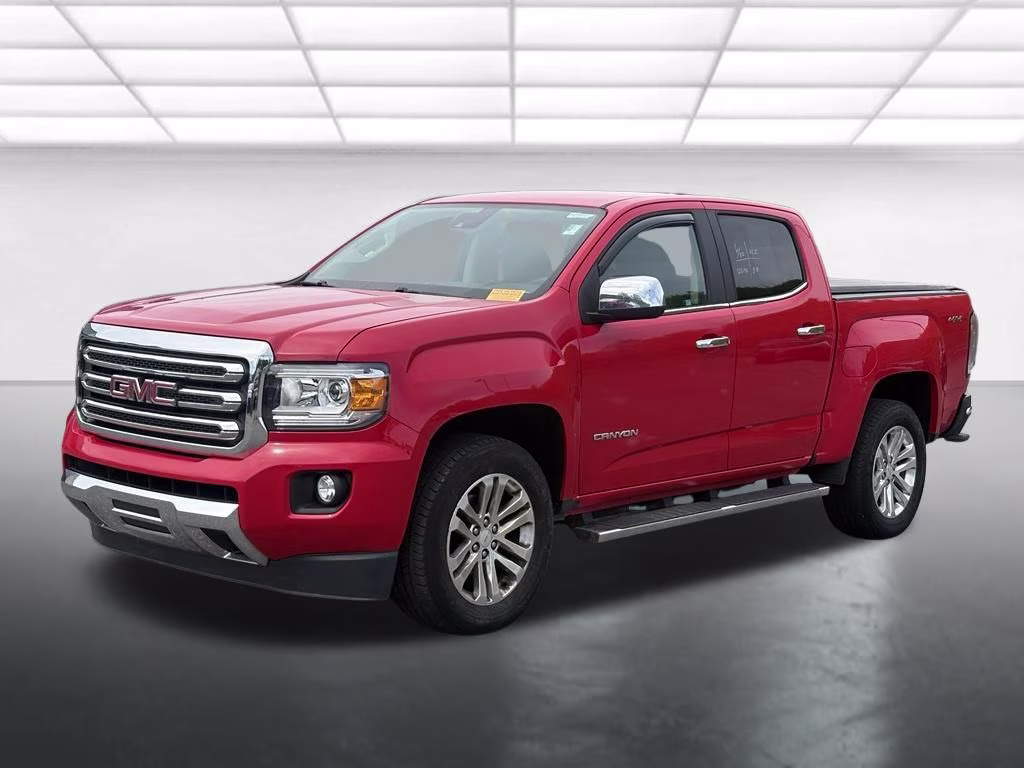 2016 Cardinal Red GMC Canyon SLT 4X4 Truck