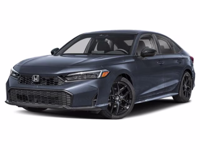 2025 Urban Gray Pearl Honda Civic Sedan Sport FWD Sedan