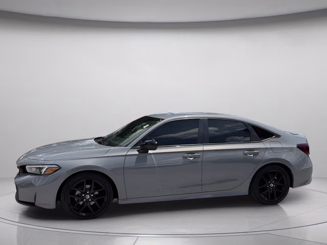 2025 Urban Gray Pearl Honda Civic Sedan Sport FWD Sedan