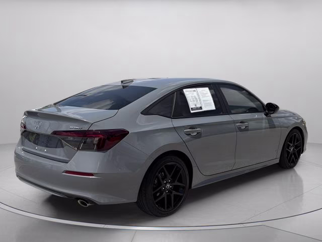 2025 Urban Gray Pearl Honda Civic Sedan Sport FWD Sedan