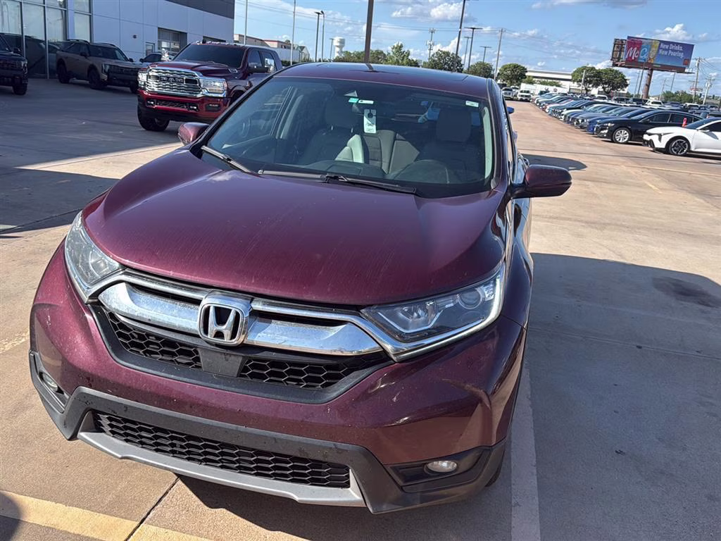2019 Basque Red Pearl II Honda CR-V EX-L FWD SUV