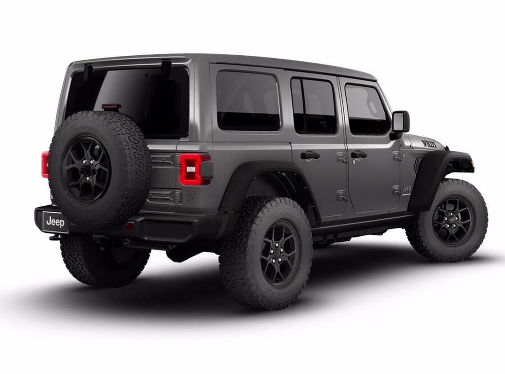 2026 Granite Crystal Metallic Clear Coat Jeep Wrangler Wrangler 4-door Willys 4-door