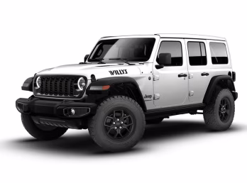 2026 Bright White Clear Coat Jeep Wrangler Wrangler 4-door Willys 4-door