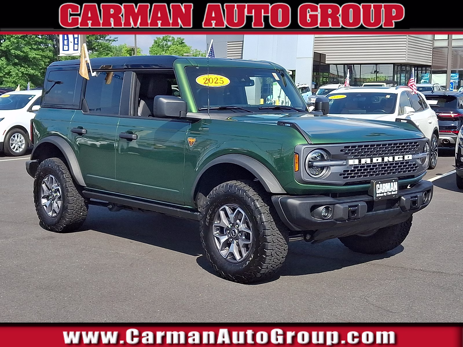 2025 Eruption Green Metallic - FA Ford Bronco Badlands 4X4