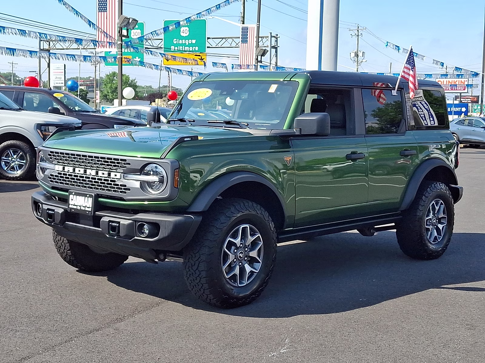2025 Eruption Green Metallic - FA Ford Bronco Badlands 4X4