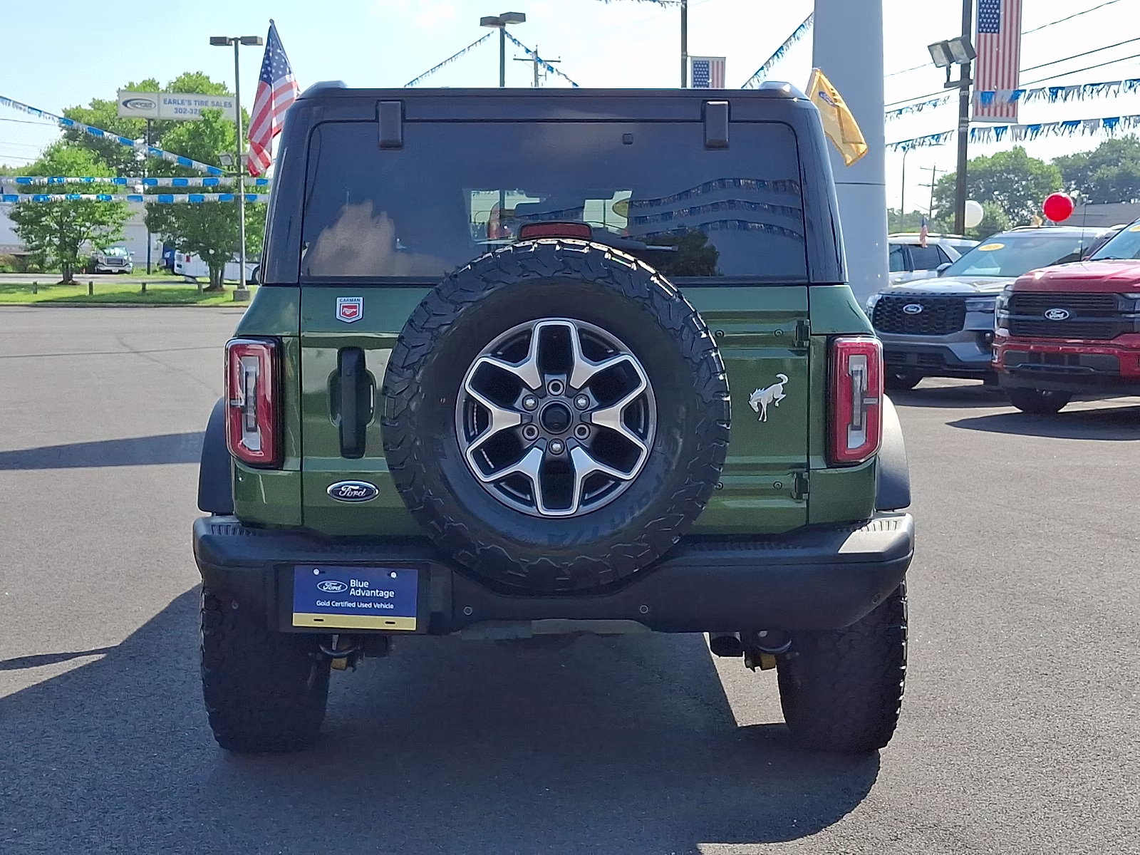 2025 Eruption Green Metallic - FA Ford Bronco Badlands 4X4