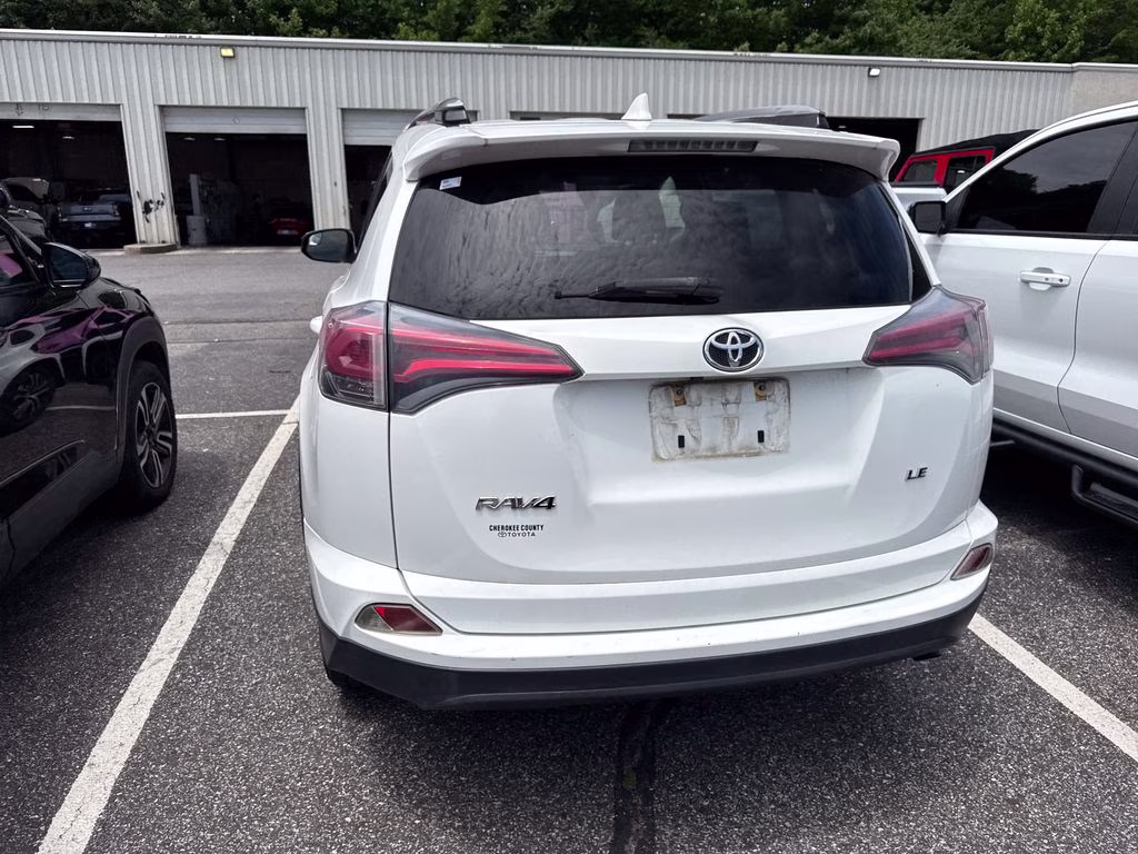 2017 Super White Toyota RAV4 LE FWD SUV