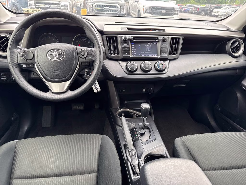 2017 Super White Toyota RAV4 LE FWD SUV