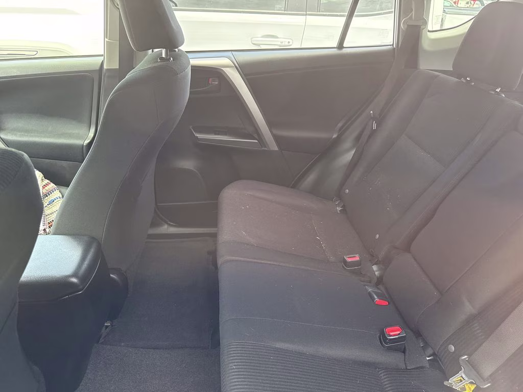 2017 Super White Toyota RAV4 LE FWD SUV