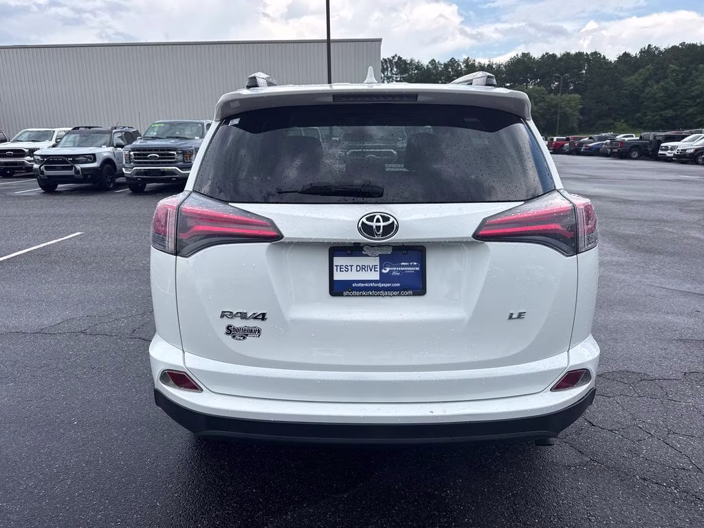 2017 Super White Toyota RAV4 LE FWD SUV