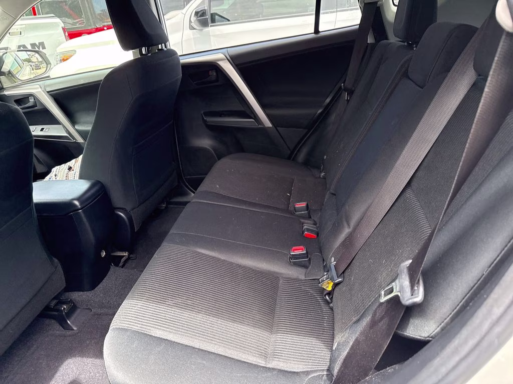 2017 Super White Toyota RAV4 LE FWD SUV